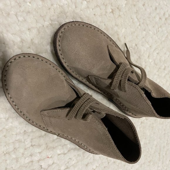*NEW* Crewcuts - Kids' suede MacAlister boots - Size Toddler 11K